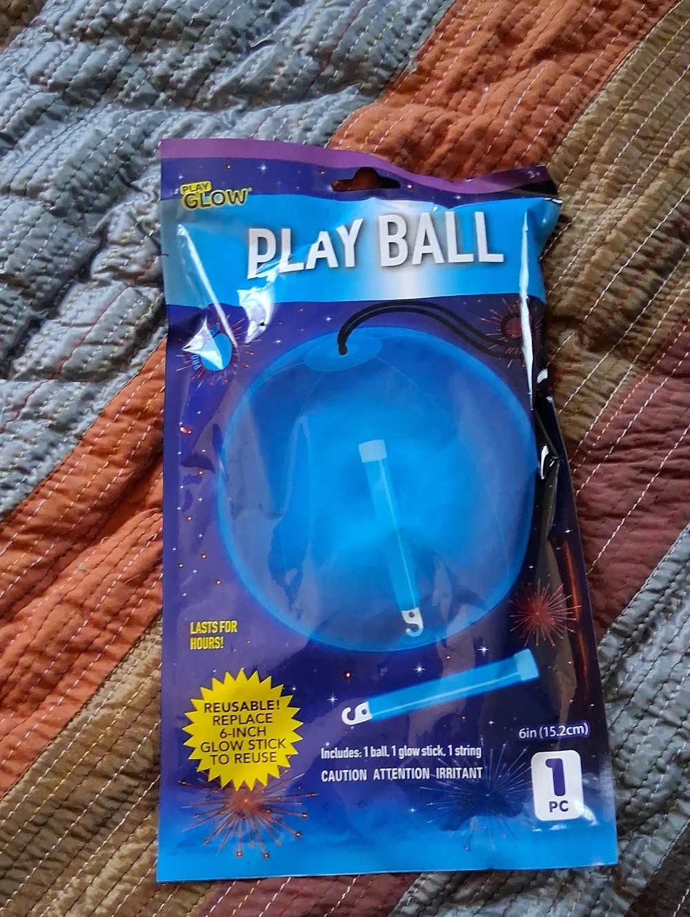 Play Ball Glow Ball - Blue